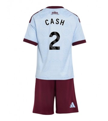 Aston Villa Matty Cash #2 Tredjetrøje Børn 2026-27 Kortærmet (+ Korte bukser)